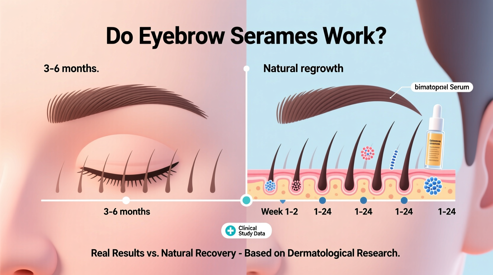 do eyebrow growth serums really work or is it just time doing the job