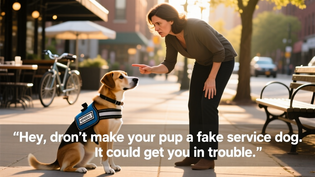 Hey, Don’t Make Your Pup a Fake Service Dog. It Could Get You in Trouble