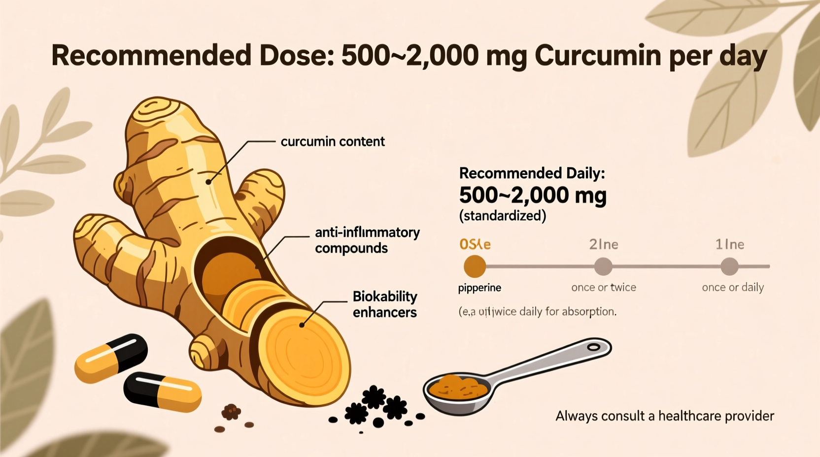Turmeric Dosage for Inflammation: Science-Backed Recommendations