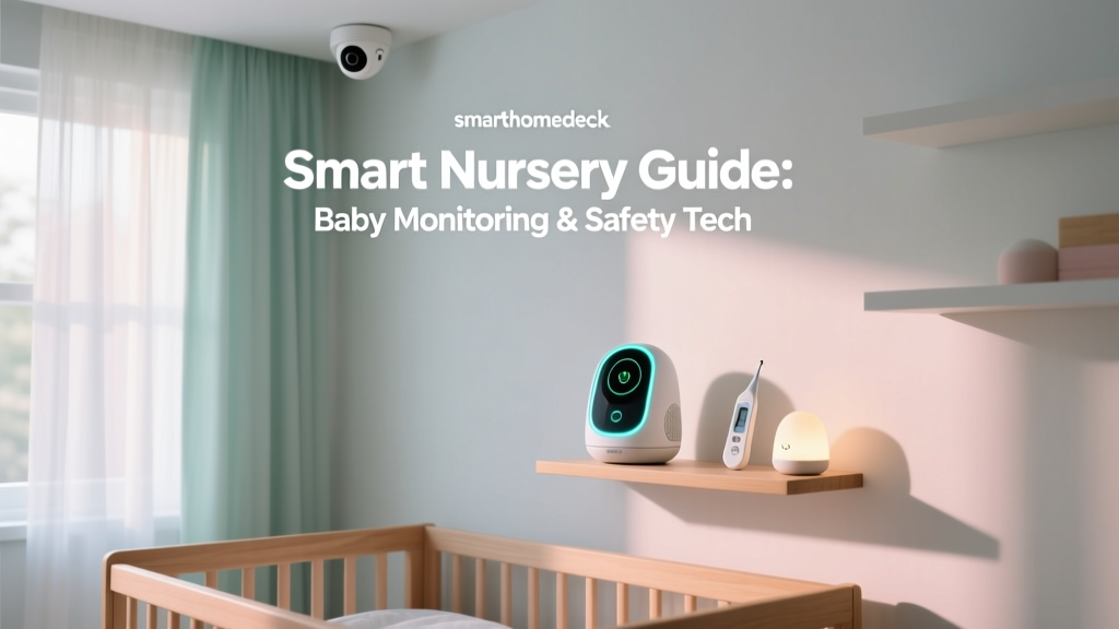 Smart Nursery Guide: Baby Monitoring & Safety Tech