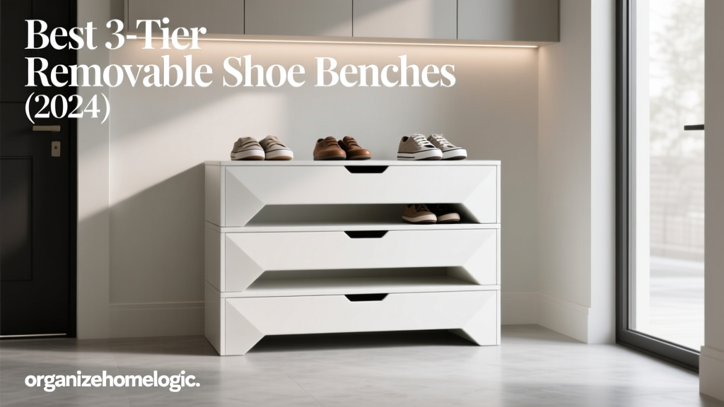 Best 3-Tier Removable Shoe Benches (2024)