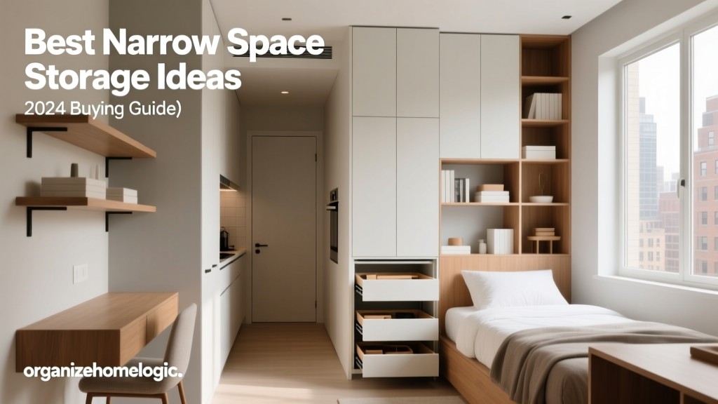 Best Narrow Space Storage Ideas (2024 Buying Guide)