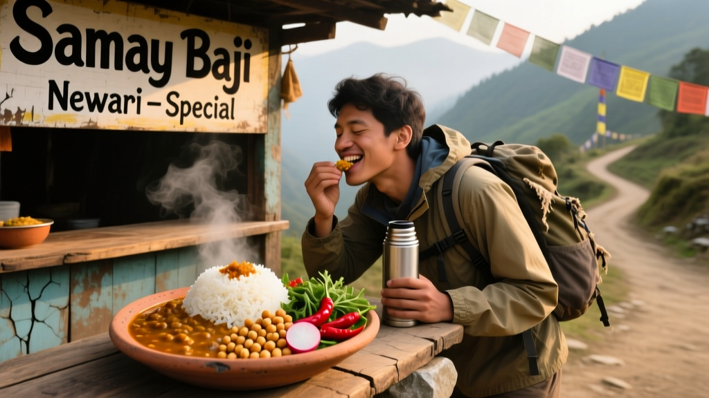 Video Newari Food: A Plate of Samay Baji — Authentic Preparation, Cultural Roots, and Budget-Friendly Serving Tips