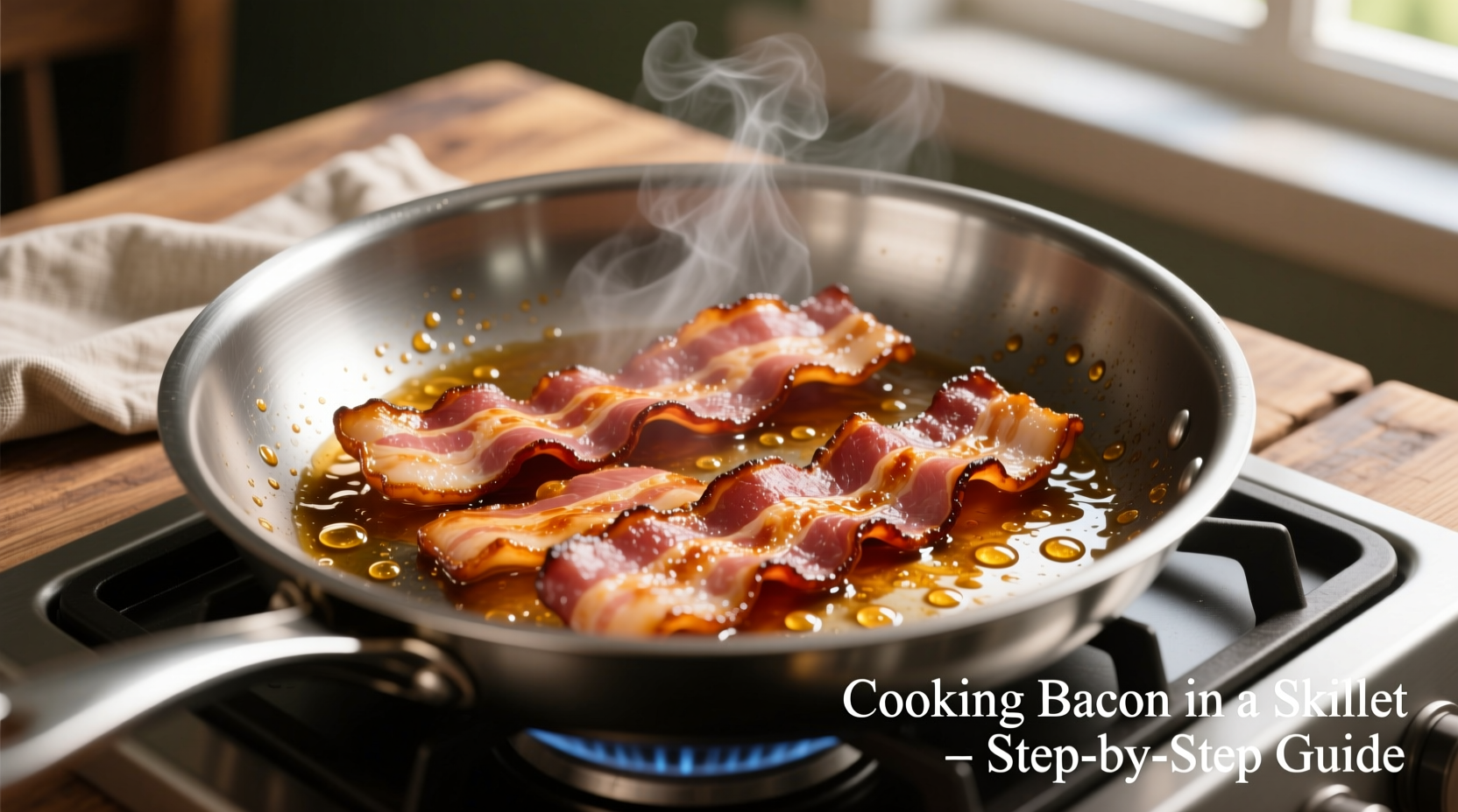 how to cook bacon in a skillet