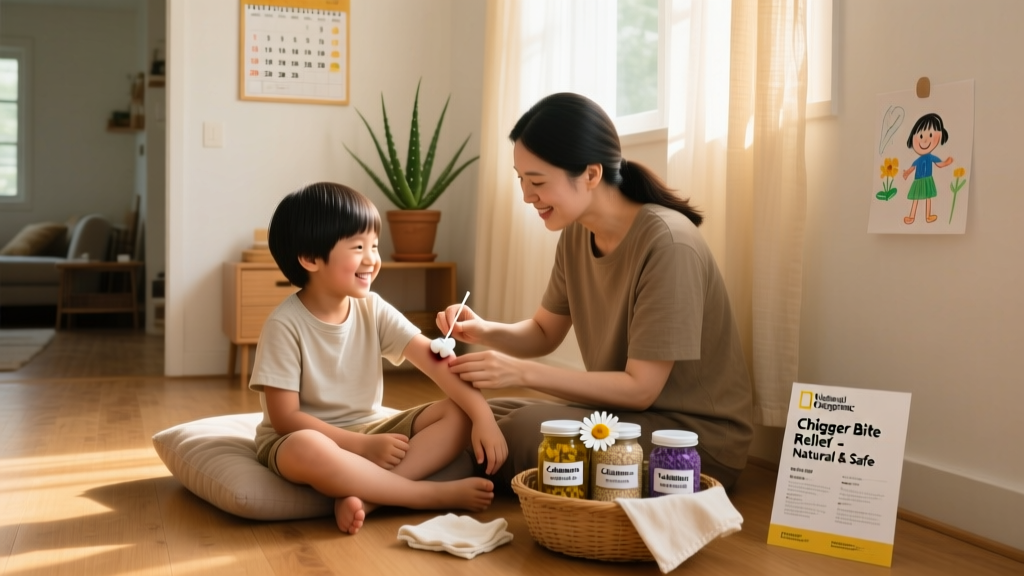 Safe, Evidence-Informed Chigger Bite Treatment at Home for Kids: What Actually Works (and What Doesn’t)