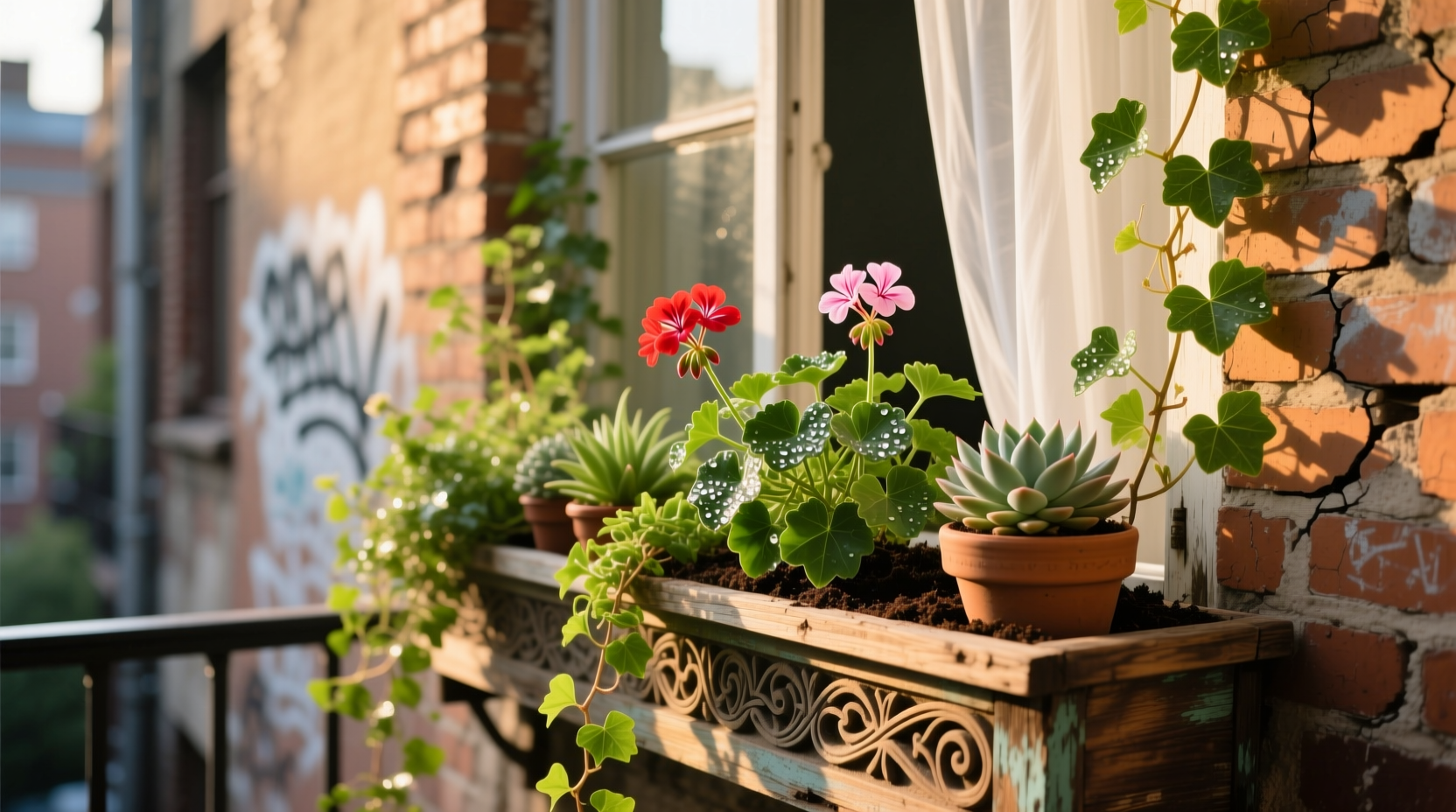 windowbox plants