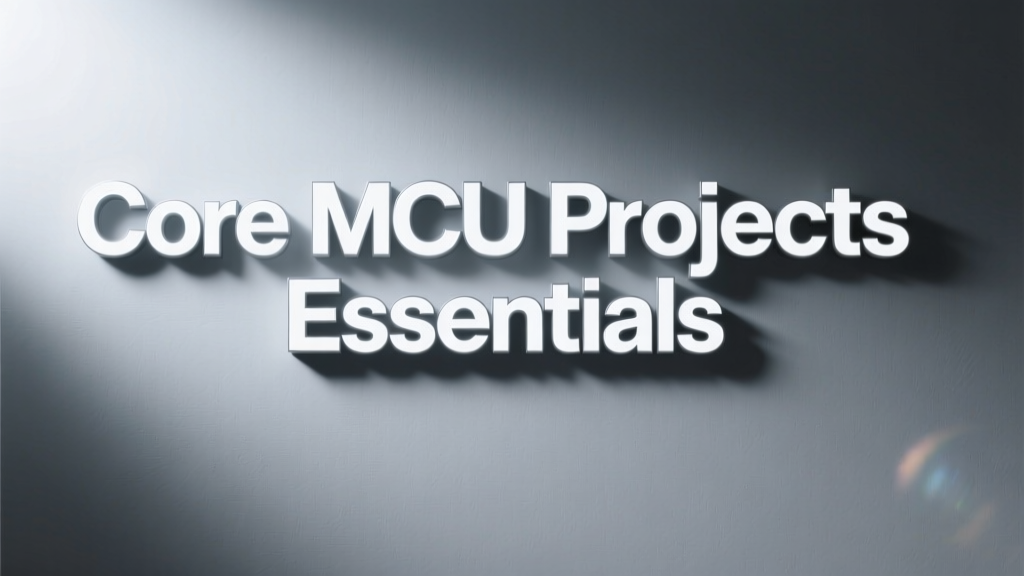 Core MCU Projects Essentials: Practical Foundations for Reliable Embedded Development