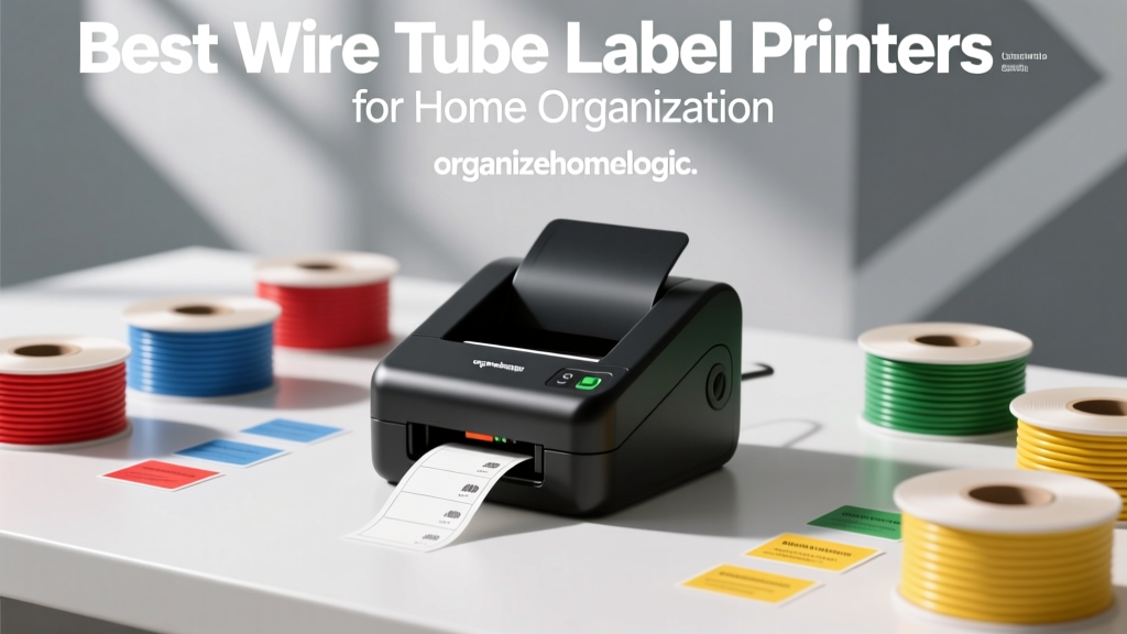 Best Wire Tube Label Printers for Home Organization
