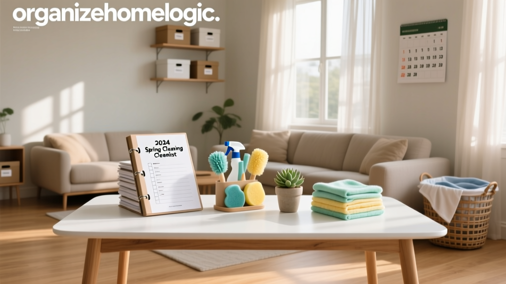 Spring Cleaning Checklist: What to Include (2024 Guide)