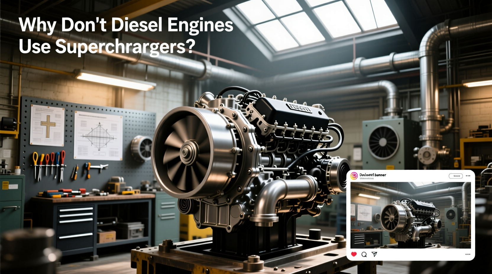 how to choose diesel engine supercharger,Why don't diesel engines use superchargers?