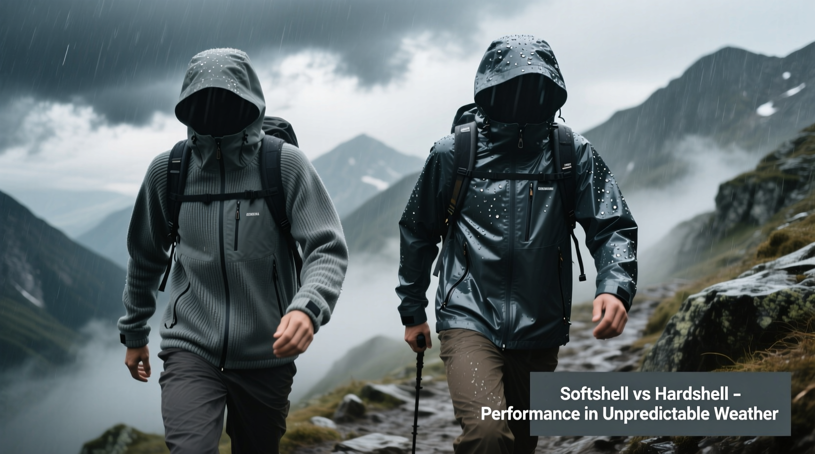 softshell jacket vs hardshell which performs better in unpredictable weather