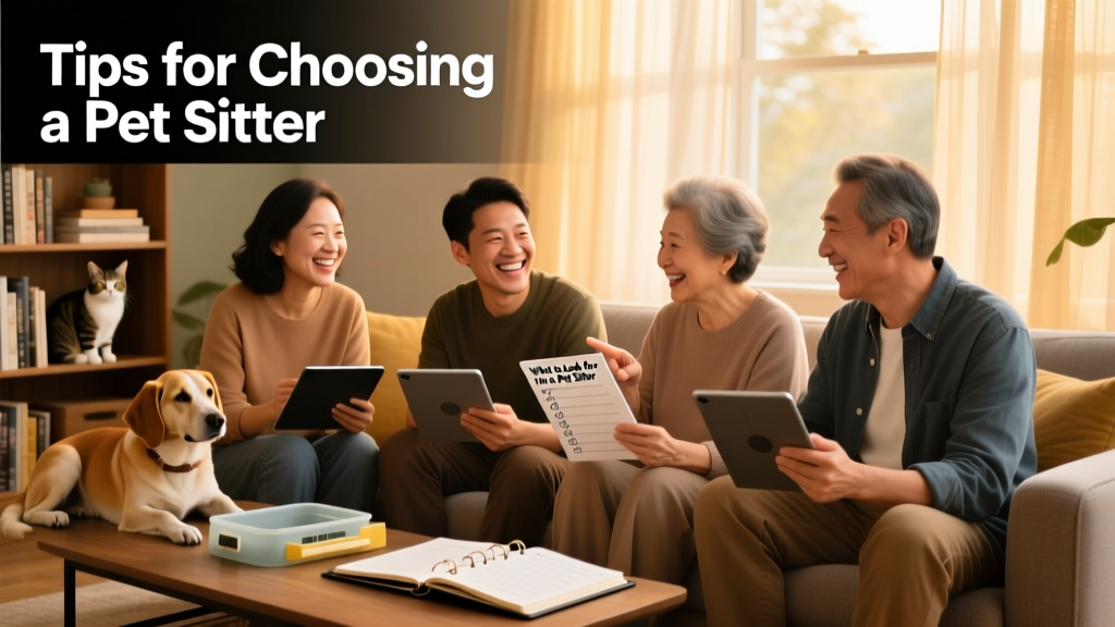 What to look for in a pet sitter: tips for choosing a sitter