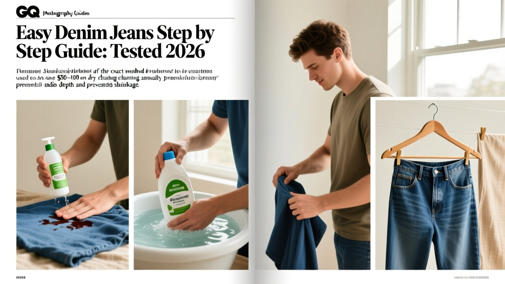 Easy Denim Jeans Step by Step Guide: Tested 2026