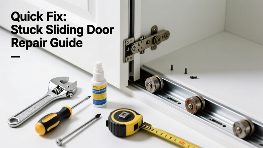 Fix a Stuck Sliding Closet Door: Quick Repair Guide