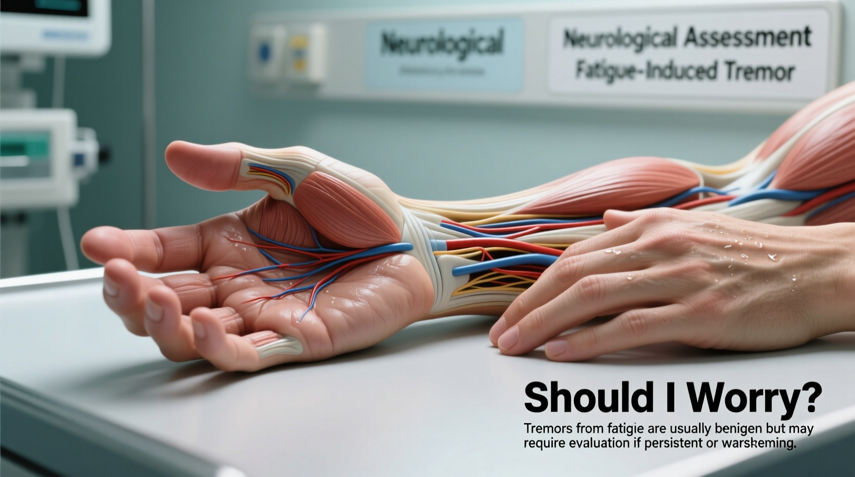 why do my hands shake slightly when tired should i worry