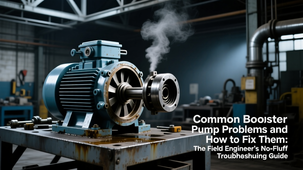 Booster Pump Problems & Fixes: Field Engineer's Guide