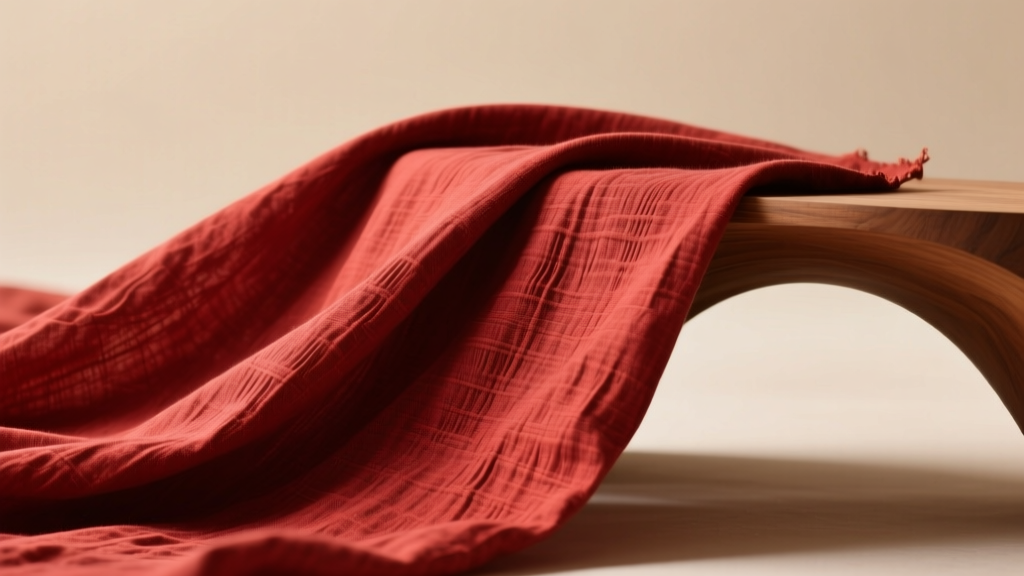 Red Linen Fabric: Design Guide & Technical Deep Dive