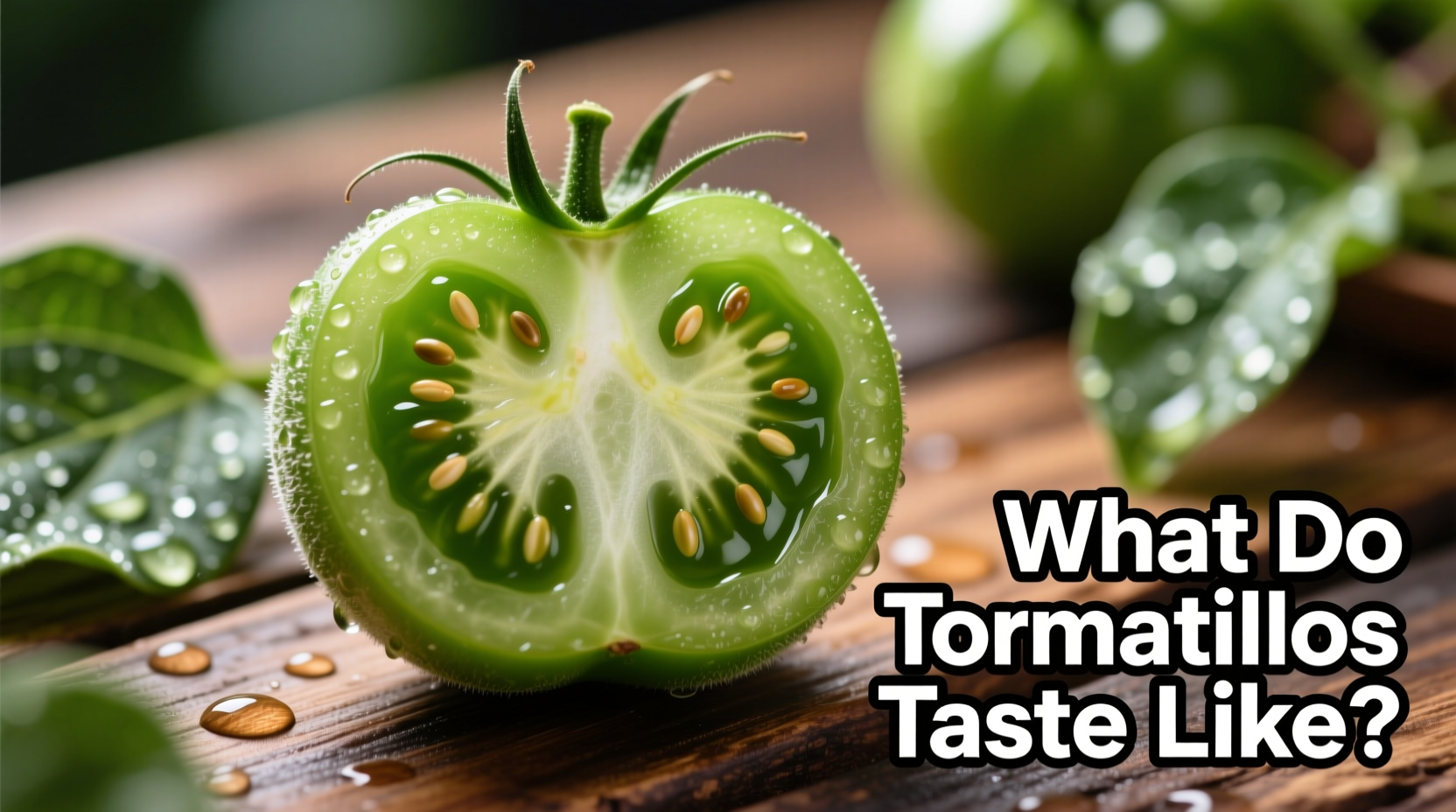 Tomatillo Taste Profile: Tart, Citrusy & Essential for Salsas