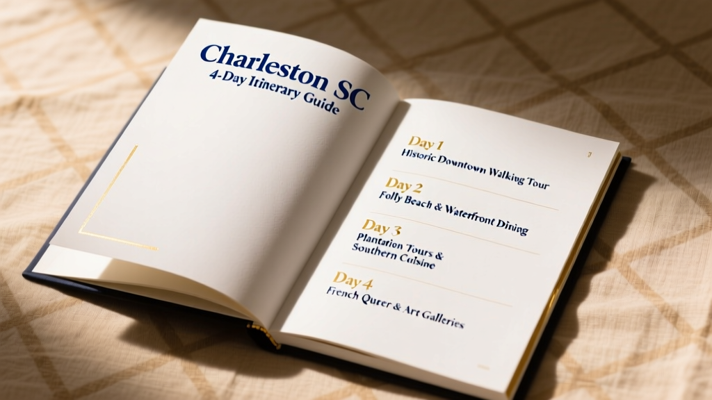 4-Day Charleston, SC Itinerary Guide: Walkable History, Coastal Flavors & Practical Gear Tips