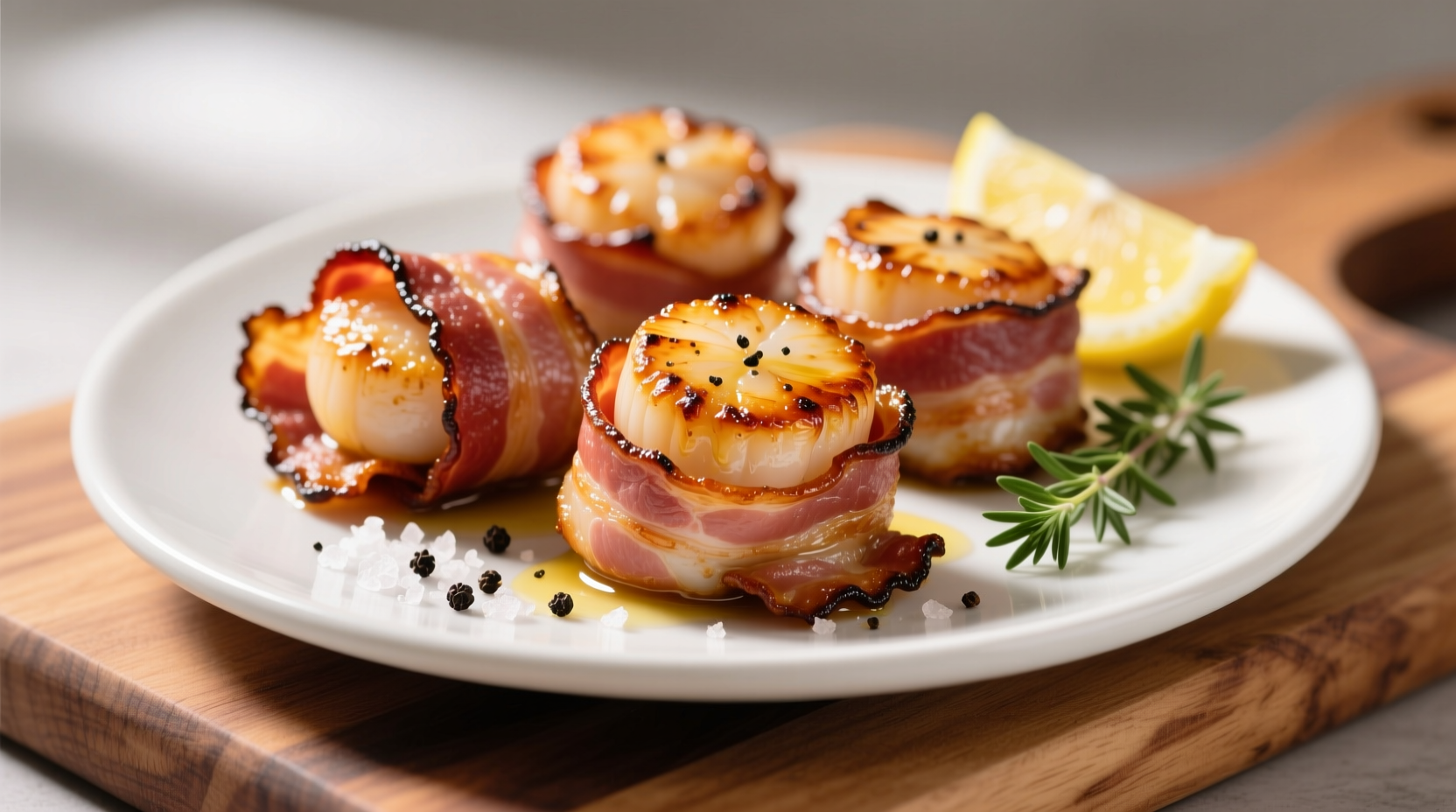 how do i cook bacon wrapped scallops