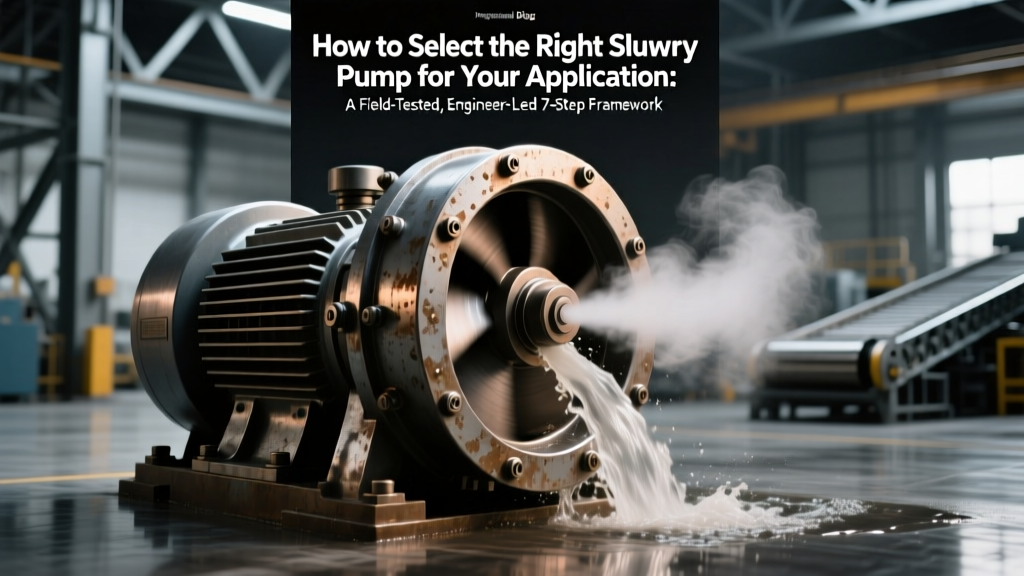 Slurry Pump Selection Guide: 7-Step Engineer-Led Framework