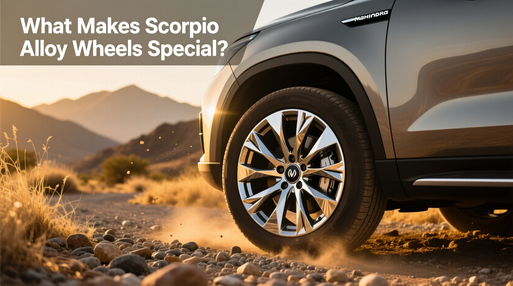 How to Choose Mahindra Scorpio Alloy Wheel, What Makes Them Special?