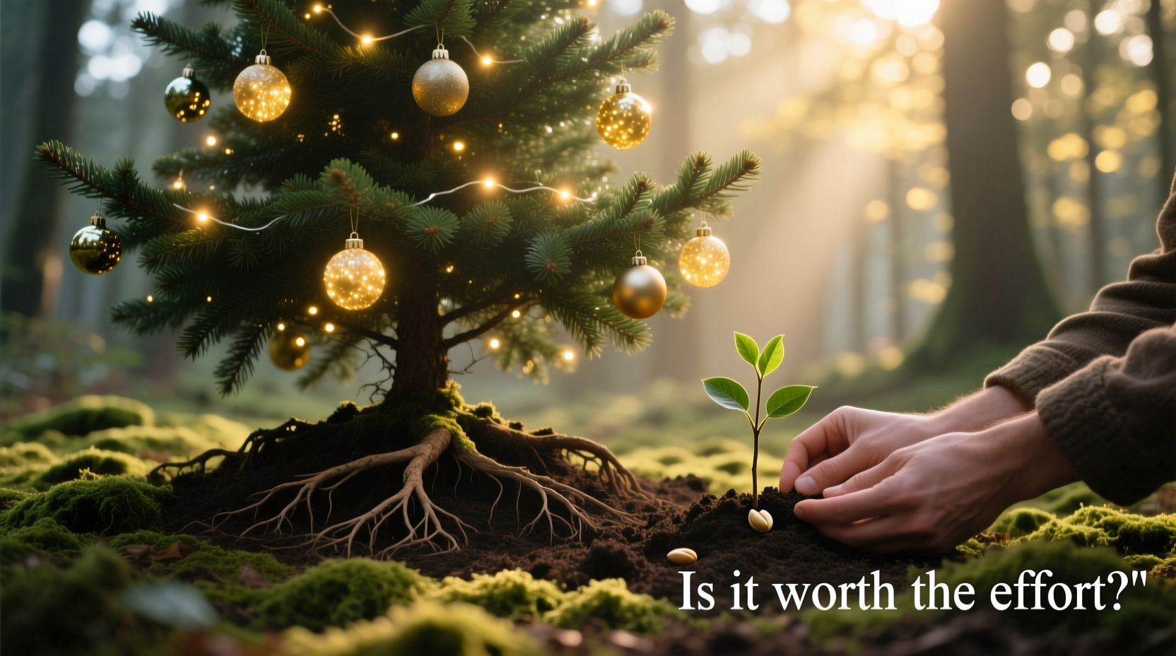 is a living christmas tree you plant afterward worth the effort