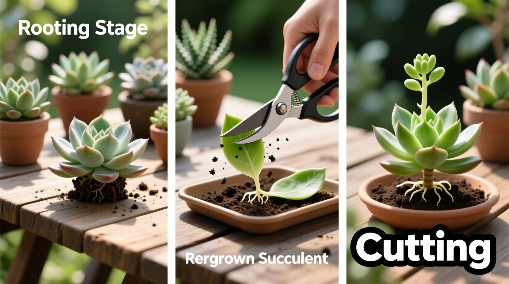 Propagate Succulents in 3 Steps | TheHomeSprouts
