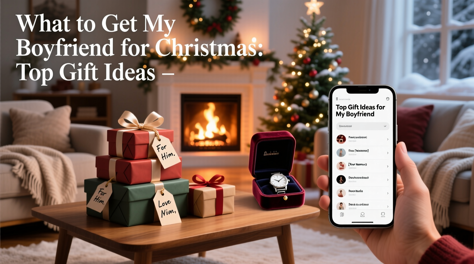 what to get my boyfriend for christmas