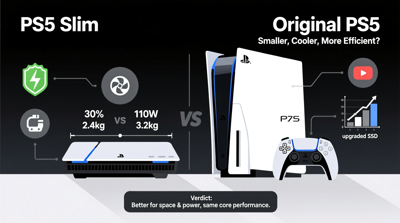 ps5 slim vs original ps5 is the smaller version actually better in any way