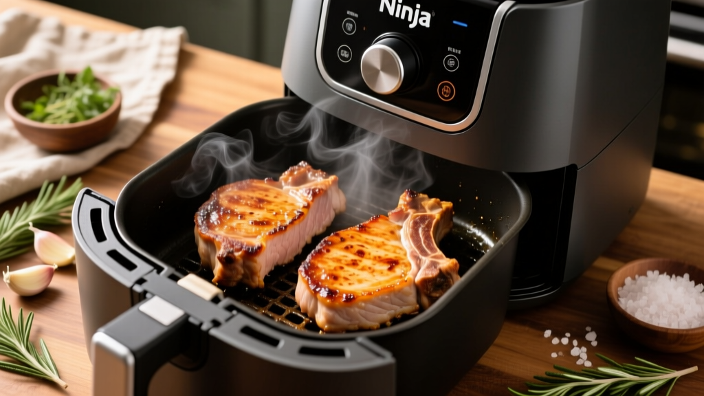 Perfect Boneless Pork Chops in Ninja Foodi (Crispy & Juicy!)