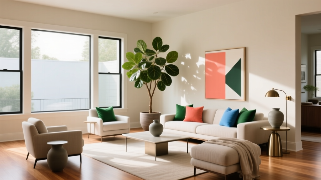 Living Room Gallery Wall Layout Tips