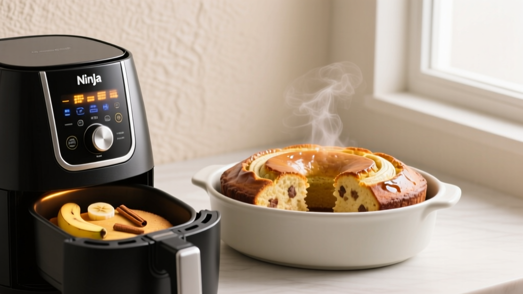 Best Banana Cake Recipe for Ninja Foodi Air Fryer
