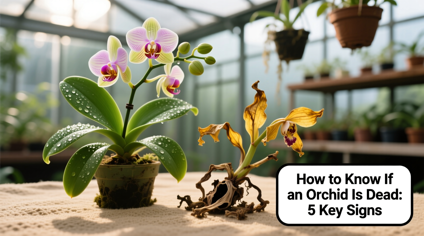 Is Your Orchid Dead? 5 Signs to Check | TheHomeSprouts