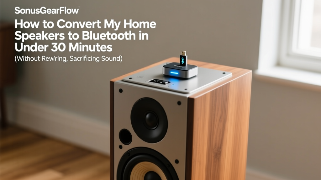 Convert Home Speakers to Bluetooth (2026)