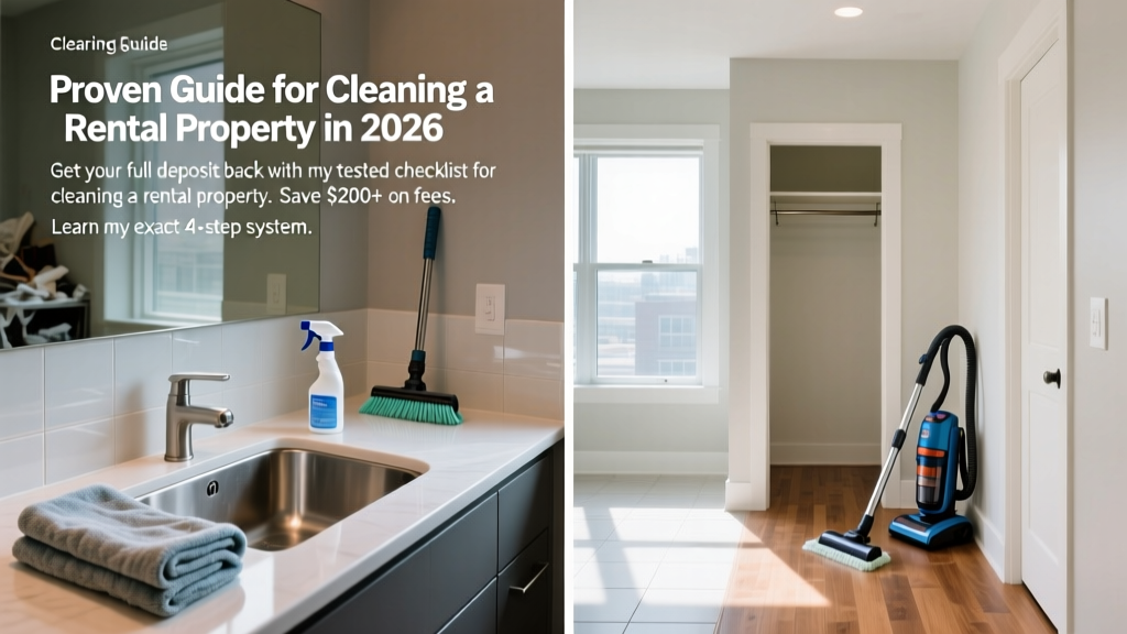 Proven Guide for Cleaning a Rental Property in 2026