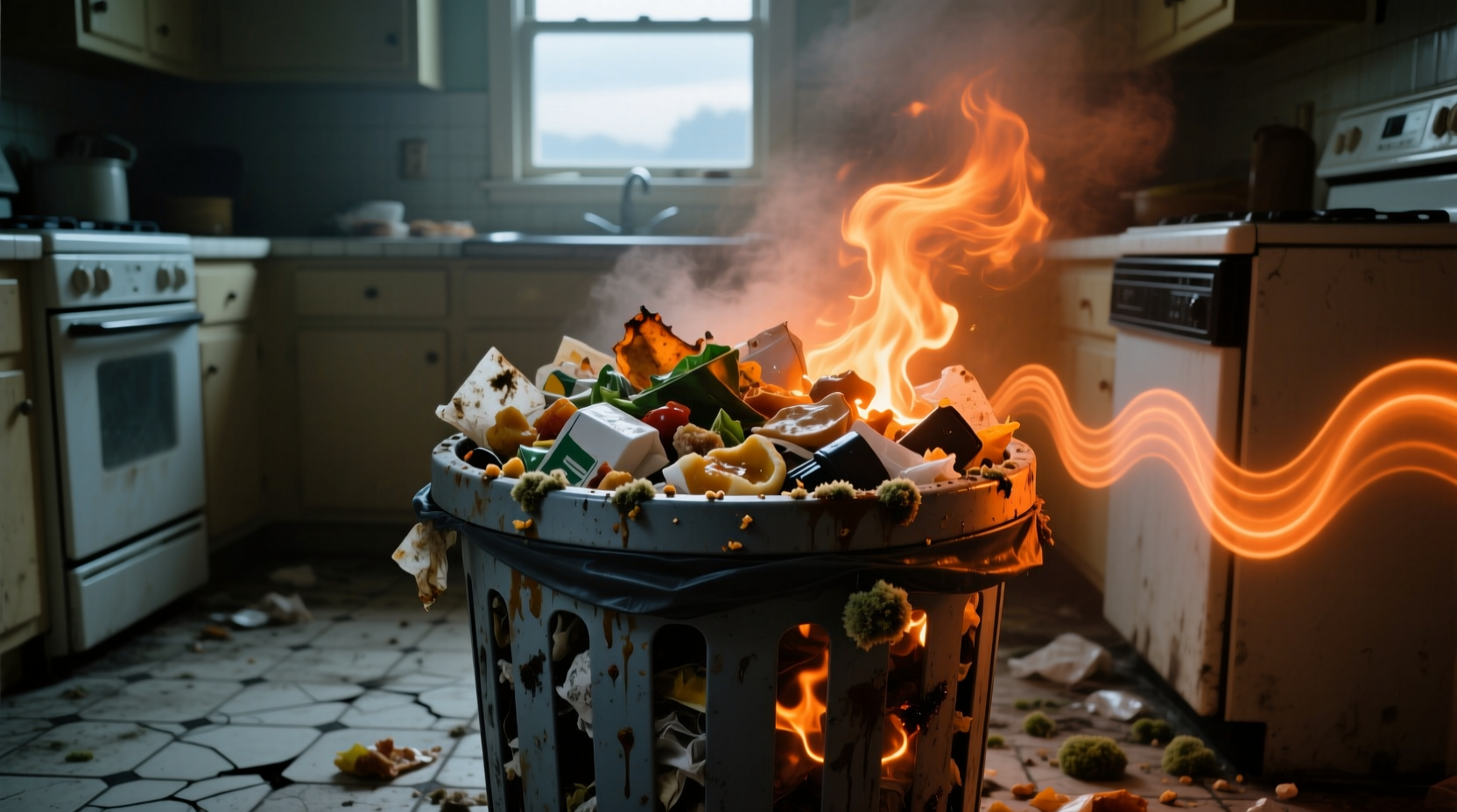 how to get rid of hot garbage smell
