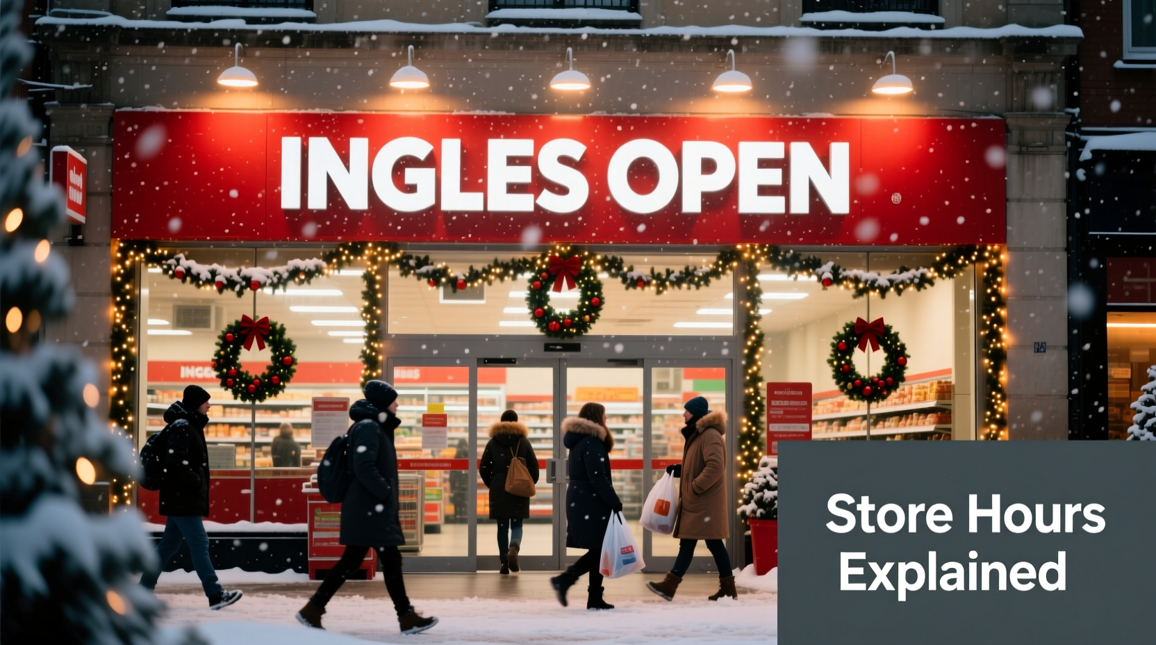 is ingles open on christmas day