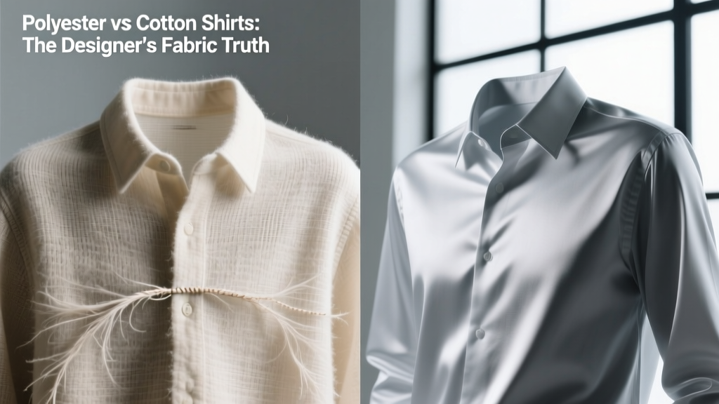 Polyester vs Cotton Shirts: The Designer’s Fabric Truth