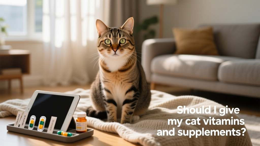 Should I Give My Cat Vitamins and Supplements?