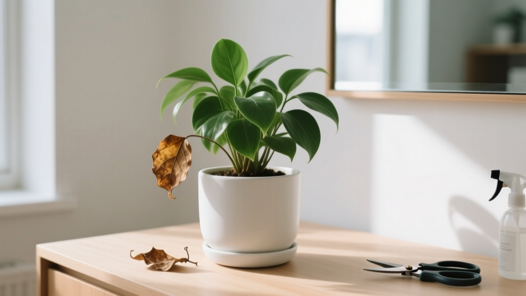 Remove Dead Leaves from Indoor Plants: When & How