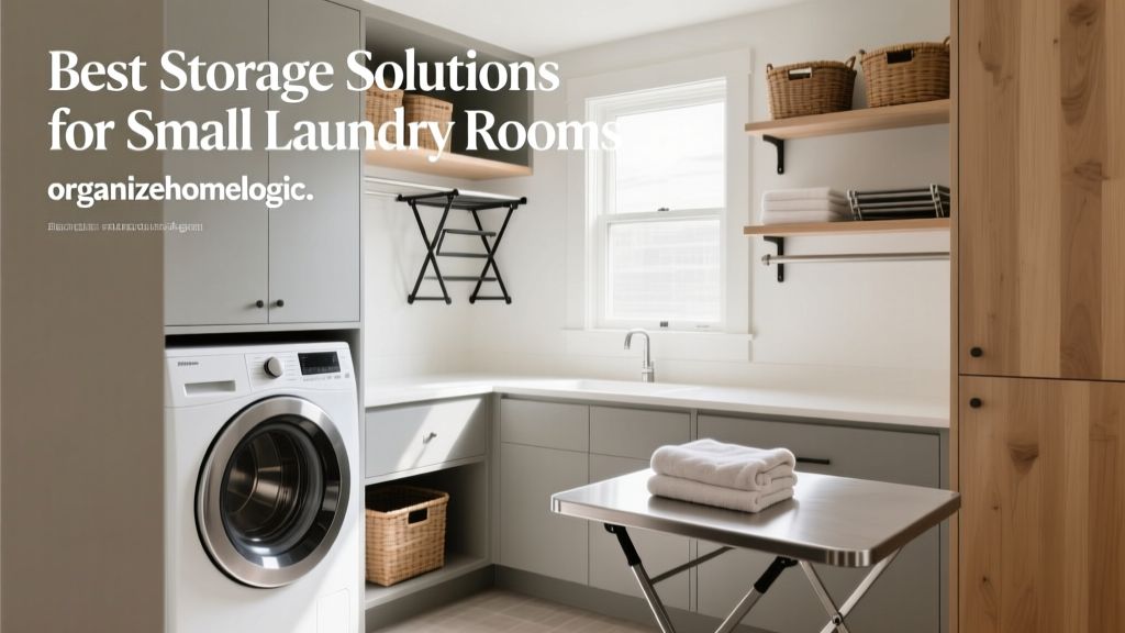 Best Storage Solutions for Small Laundry Rooms