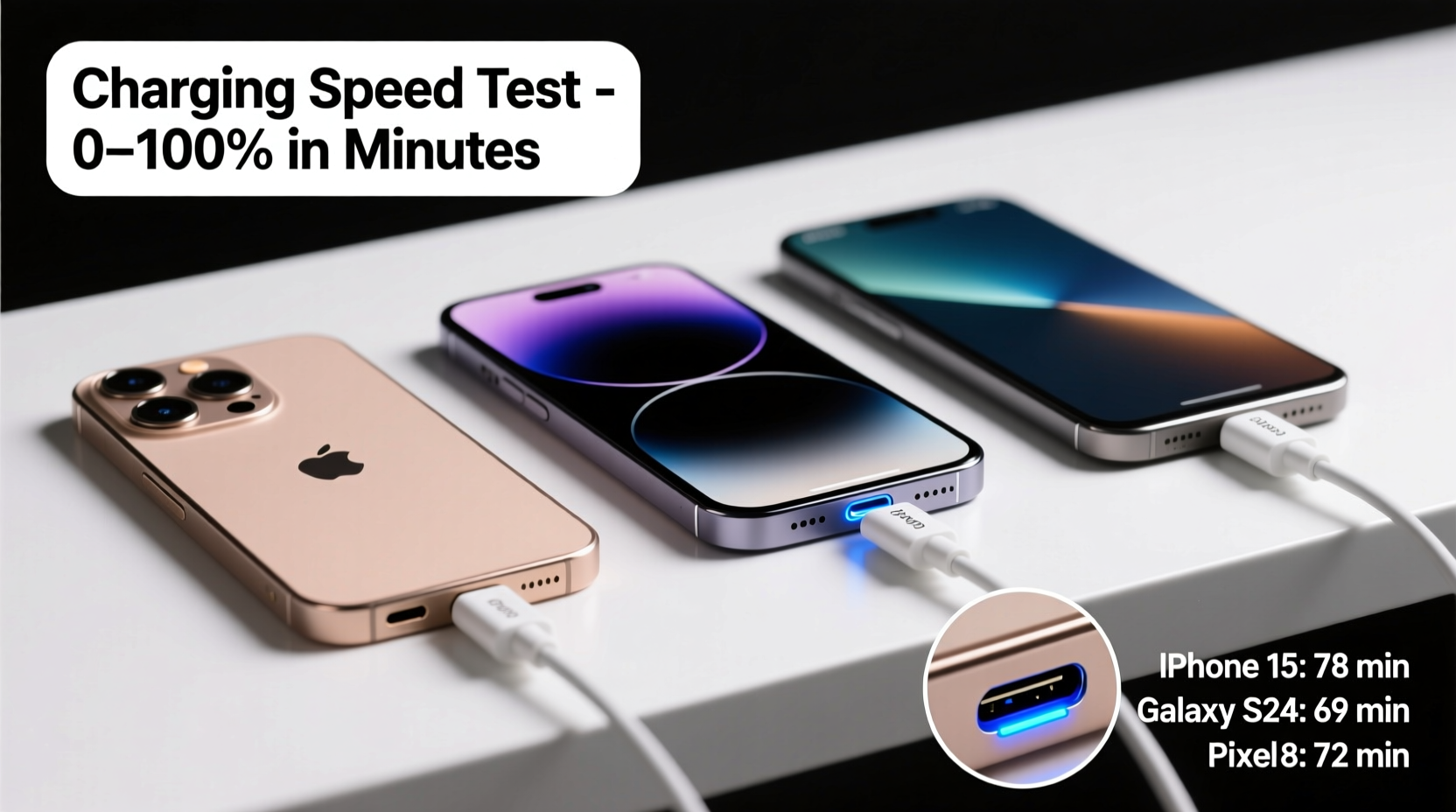 iphone 15 usb c port vs android which charges devices faster now