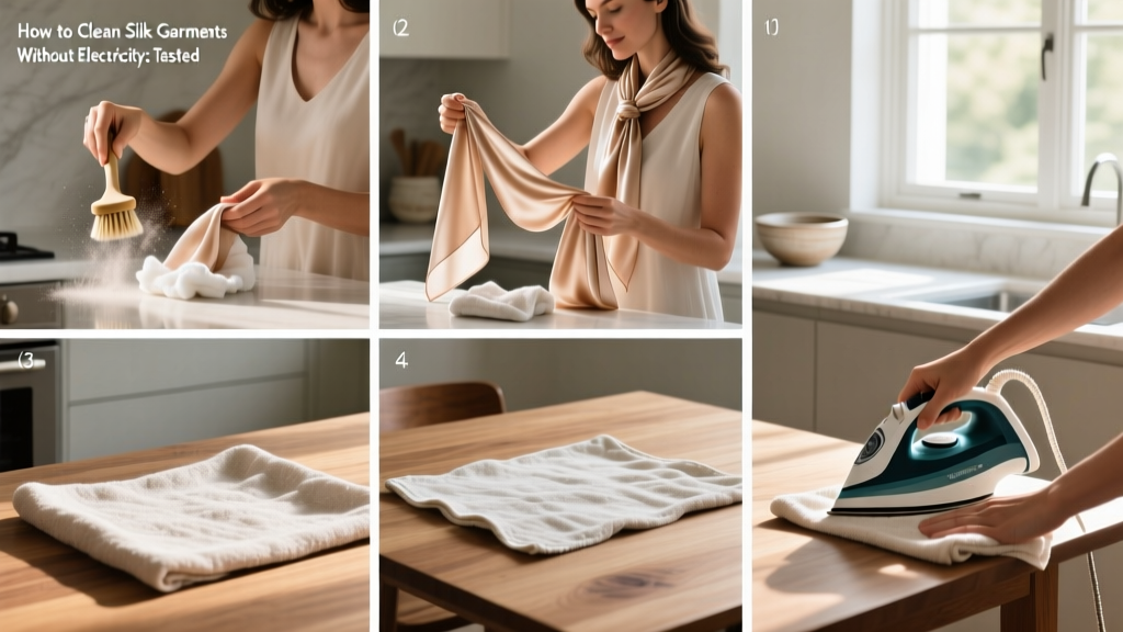 How to Clean Silk Garments Without Electricity: Tested