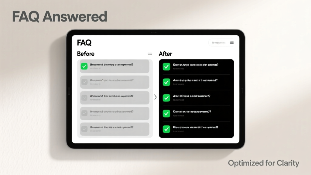 Office Furniture FAQs: Expert Answers & Data