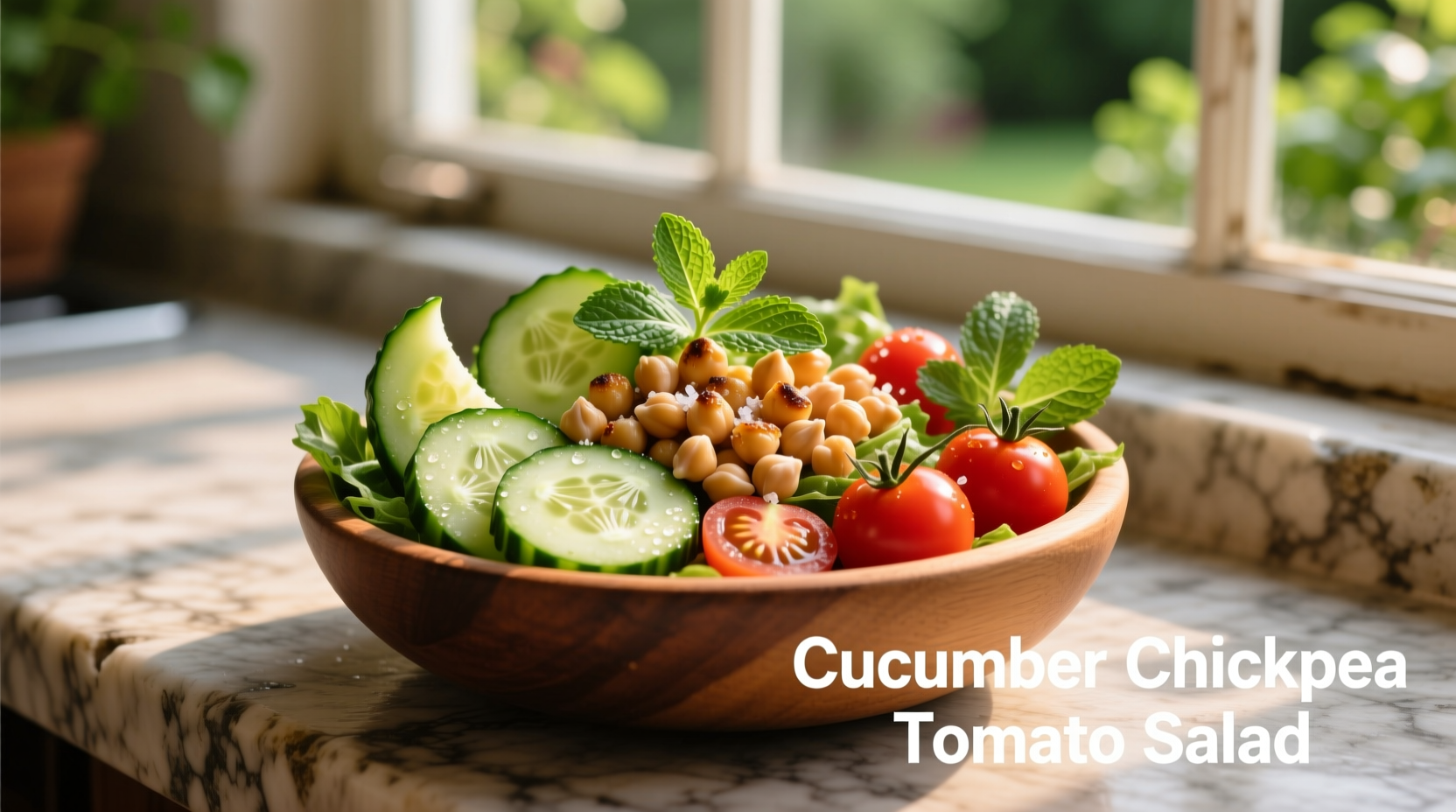 Perfect Cucumber Chickpea Tomato Salad Recipe & Benefits