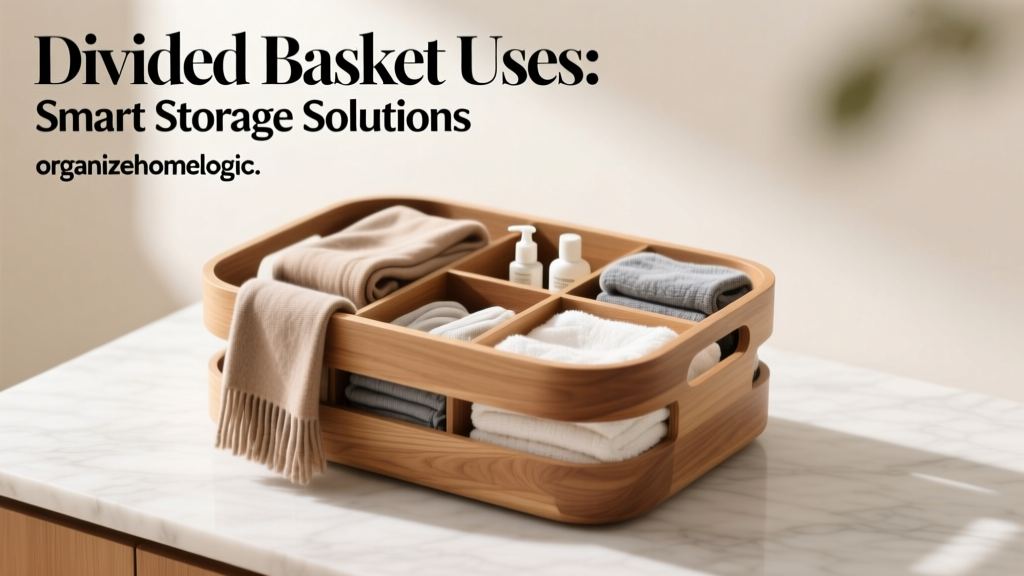 Divided Basket Uses: Smart Storage Solutions