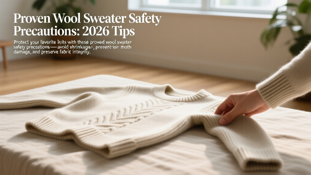 Proven Wool Sweater Safety Precautions: 2026 Tips