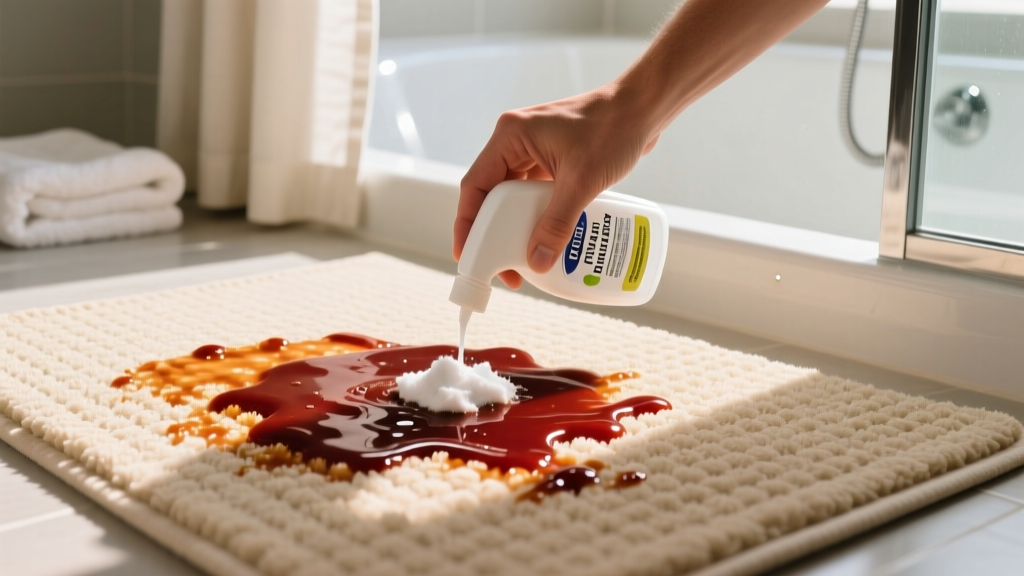 Proven: How to Get BBQ Sauce Out of Bath Mat Fast