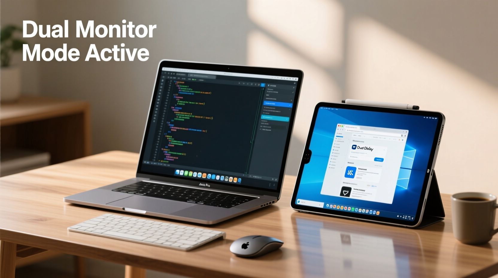 can you use an ipad as a second monitor for a windows laptop
